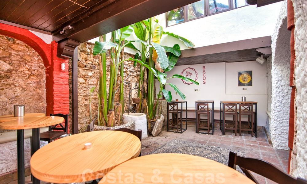 Bar - Restaurant en vente dans le centre historique de Marbella. Ouvert aux offres! 27094