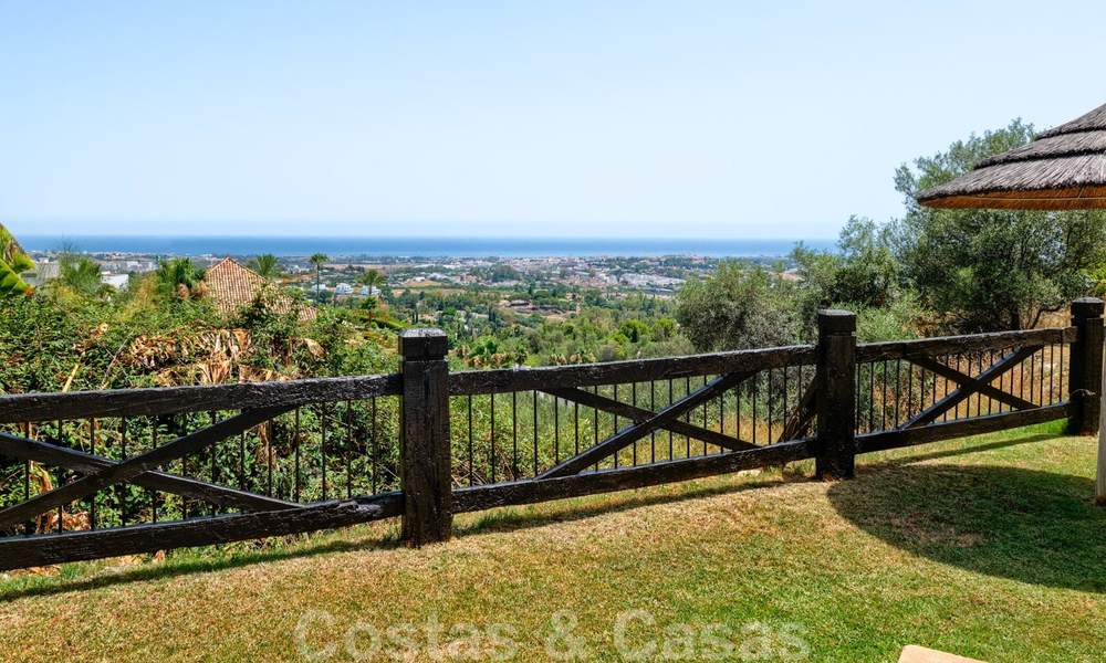 Prêt à emménager, appartement spacieux avec vue panoramique sur la côte et la mer Méditerranée à Benahavis - Marbella 27134