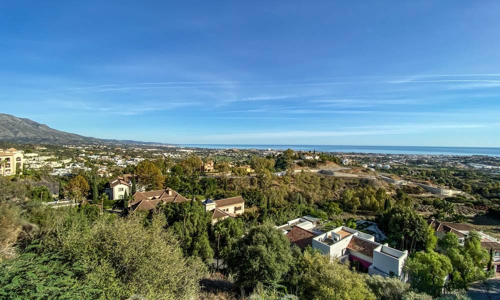 Prêt à emménager, appartement spacieux avec vue panoramique sur la côte et la mer Méditerranée à Benahavis - Marbella 27338