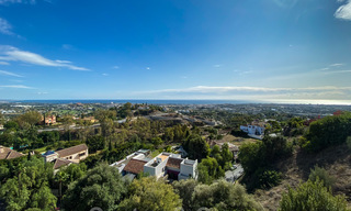 Prêt à emménager, appartement spacieux avec vue panoramique sur la côte et la mer Méditerranée à Benahavis - Marbella 27339 