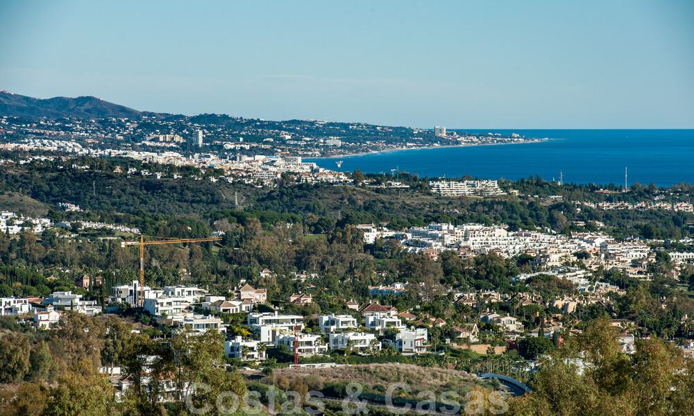 Prêt à emménager, appartement spacieux avec vue panoramique sur la côte et la mer Méditerranée à Benahavis - Marbella 31022