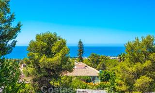 Maison d'angle moderne et luxueuse avec vue sur la mer à vendre dans l'exclusive Sierra Blanca, Marbella 27151 
