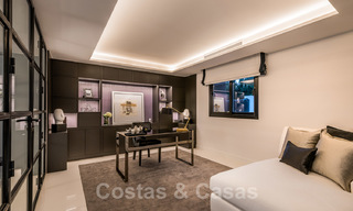 Villa spectaculaire de design moderne à vendre, en première ligne de golf à Nueva Andalucia, Marbella 27205 
