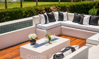 Villa spectaculaire de design moderne à vendre, en première ligne de golf à Nueva Andalucia, Marbella 27261 