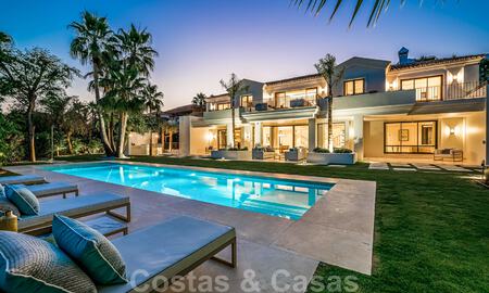 Villa de luxe en vente dans un style classique à Sierra Blanca, Marbella 32197