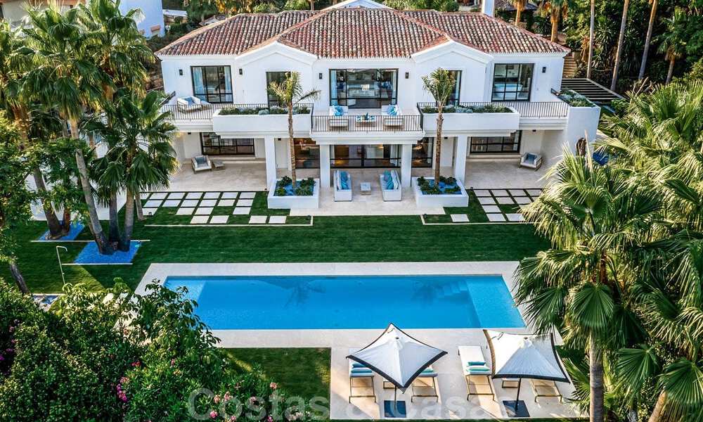 Villa de luxe en vente dans un style classique à Sierra Blanca, Marbella 32198