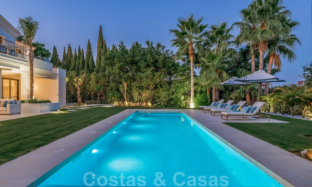 Villa de luxe en vente dans un style classique à Sierra Blanca, Marbella 32233