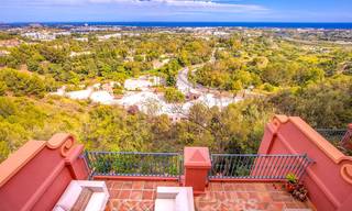 Appartement penthouse de luxe avec vue panoramique sur toute la côte à vendre, à proximité des commodités et du golf, Benahavis - Marbella 27516 
