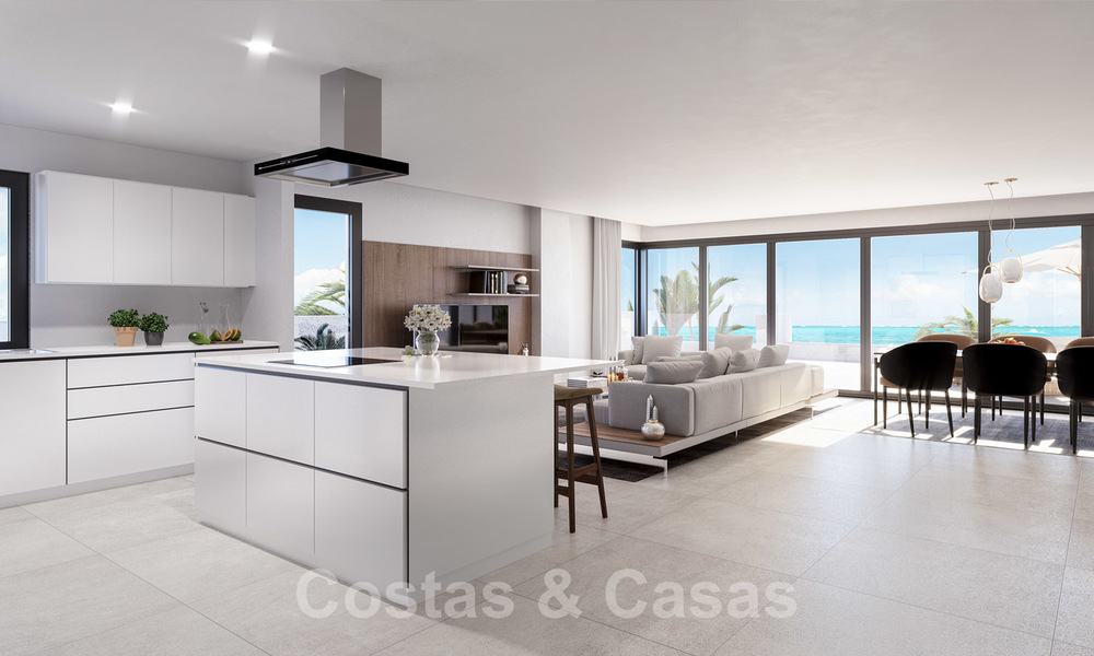 Nouveaux appartements modernes avec vue panoramique sur la mer à vendre près d'Estepona centre 27907