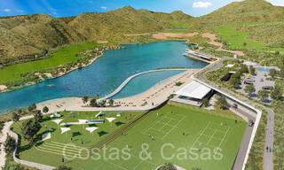 Nouvelles villas modernes de luxe à vendre avec des vues spectaculaires sur le golf, le lac et la Méditerranée, dans un domaine sécurisé et exclusive à Benahavis - Marbella 779266 