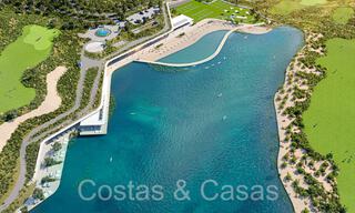 Nouvelles villas modernes de luxe à vendre avec des vues spectaculaires sur le golf, le lac et la Méditerranée, dans un domaine sécurisé et exclusive à Benahavis - Marbella 779267 