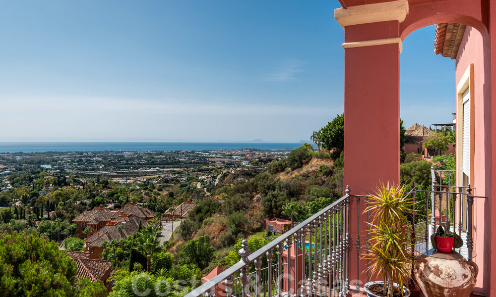 Prêt à emménager, appartement spacieux avec vue panoramique sur la côte et la mer à Benahavis - Marbella 28481