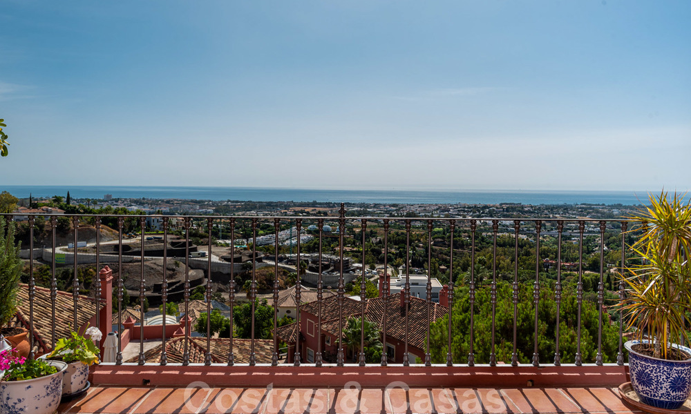 Prêt à emménager, appartement spacieux avec vue panoramique sur la côte et la mer à Benahavis - Marbella 28482
