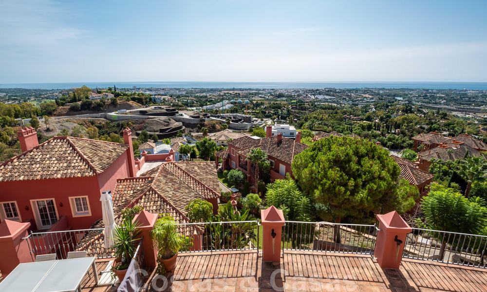 Prêt à emménager, appartement spacieux avec vue panoramique sur la côte et la mer à Benahavis - Marbella 28483