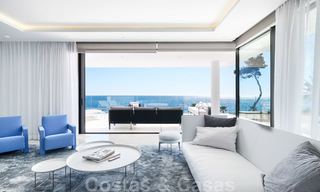 Revente privée. Appartement ultra-Deluxe d'Avant Garde en bord de mer à vendre dans un complexe exclusif sur le New Golden Mile, Marbella - Estepona 28695 