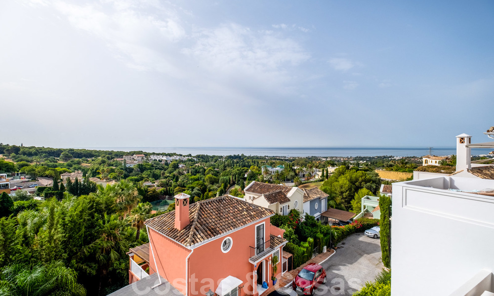 Belle maison de ville jumelée avec vue sur la mer sur le Golden Mile - Marbella 28591