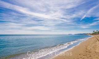 A vendre, villa de bord de mer entièrement rénovée, prête à emménager, avec vue sur la mer à Estepona Ouest 28889 