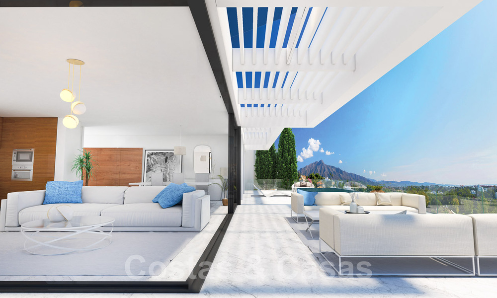 Spacieux appartement de luxe moderne à vendre avec piscine privée dans une résidence sécurisée à Benahavis - Marbella 29038