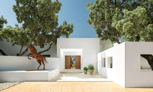 Vignoble - domaine avec une villa de style moderne à vendre près de Ronda en Andalousie 29124