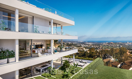 Appartements modernes et luxueux avec vue panoramique sur la mer à vendre à Benahavis - Marbella 29185