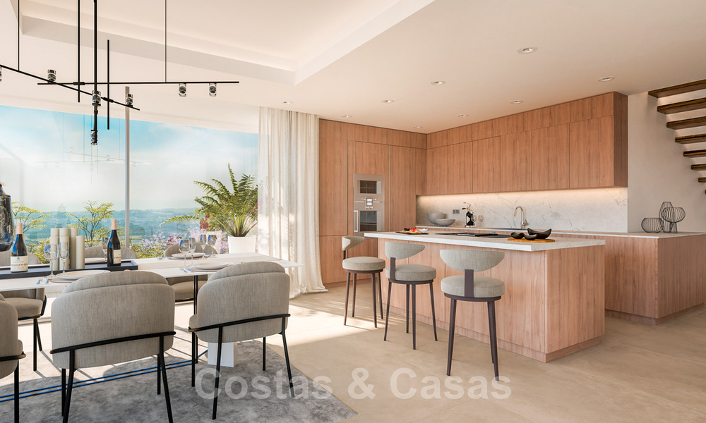 Appartements modernes et luxueux avec vue panoramique sur la mer à vendre à Benahavis - Marbella 29189