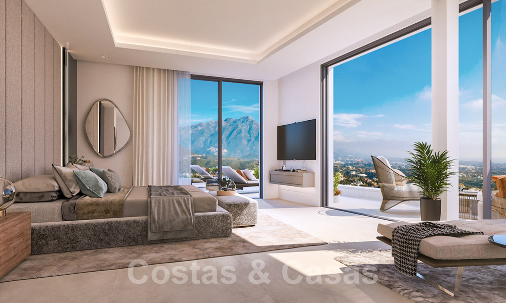 Appartements modernes et luxueux avec vue panoramique sur la mer à vendre à Benahavis - Marbella 29190