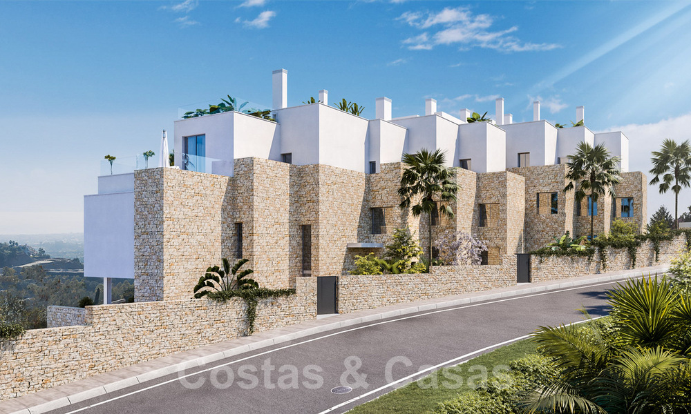 Appartements modernes et luxueux avec vue panoramique sur la mer à vendre à Benahavis - Marbella 29198