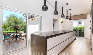 A vendre, villa en première ligne du golf, rénovée avec goût dans un quartier recherché et calme - Guadalmina - Marbella 29206 