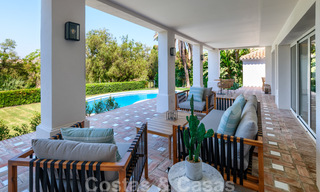 A vendre, villa en première ligne du golf, rénovée avec goût dans un quartier recherché et calme - Guadalmina - Marbella 29243 