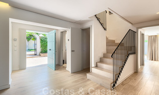 A vendre, villa en première ligne du golf, rénovée avec goût dans un quartier recherché et calme - Guadalmina - Marbella 29275 