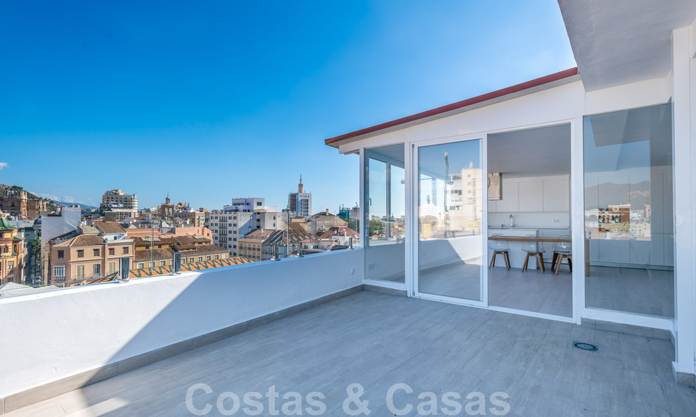 L'un des meilleurs penthouses en vente dans le centre de Malaga avec vue panoramique et à distance de marche de toutes les commodités 29357