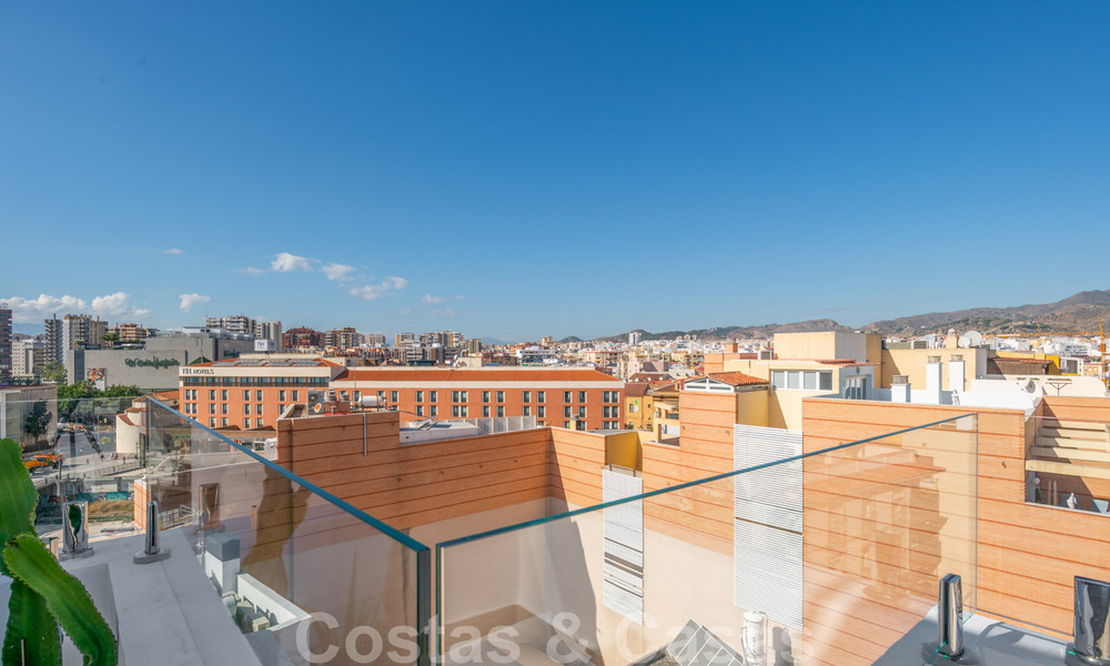 L'un des meilleurs penthouses en vente dans le centre de Malaga avec vue panoramique et à distance de marche de toutes les commodités 29359
