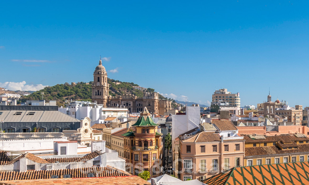 L'un des meilleurs penthouses en vente dans le centre de Malaga avec vue panoramique et à distance de marche de toutes les commodités 29361