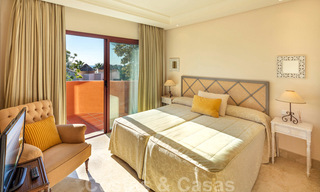 Appartement penthouse de luxe à vendre avec vue sur la mer, à quelques pas de Puerto Banus à Nueva Andalucia, Marbella 29597 