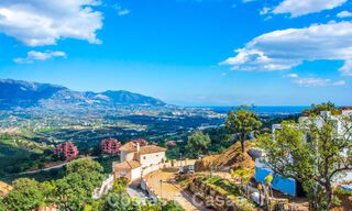 Villa moderne de nouvelle construction avec vue panoramique sur la montagne et la mer à vendre dans les collines de Marbella Est 57669 