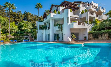 Spacieux, luxueux appartement de coin à vendre dans un complexe de plage en première ligne, à proximité du centre d'Estepona 29663