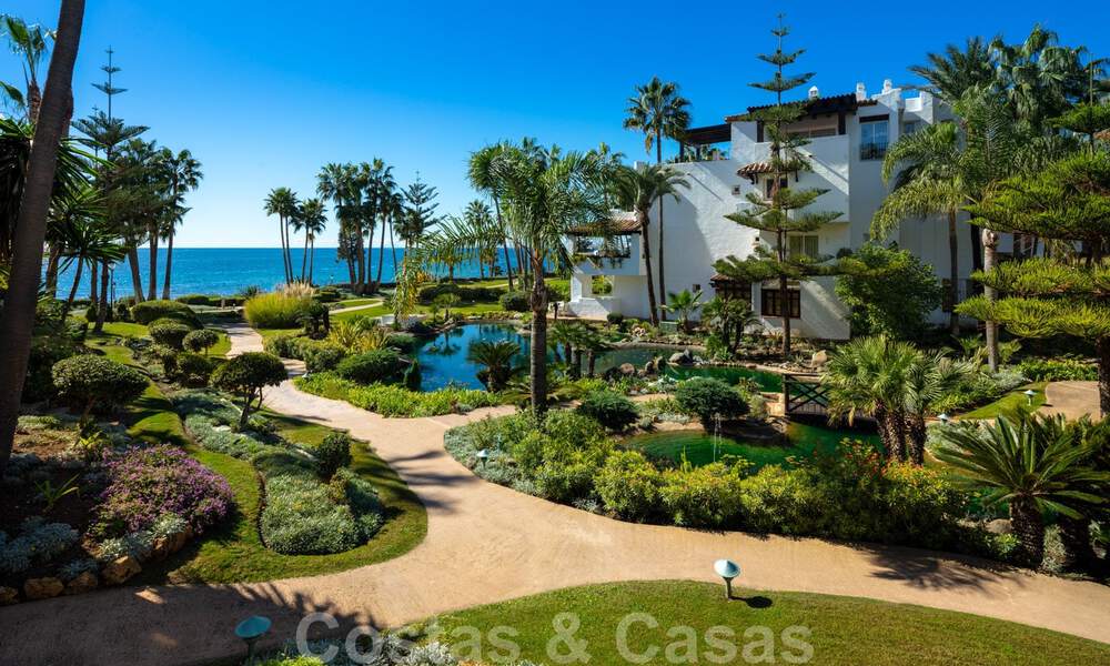 Luxueux appartement rénové avec vue imprenable sur la mer à vendre à Puente Romano - Golden Mile, Marbella 29900