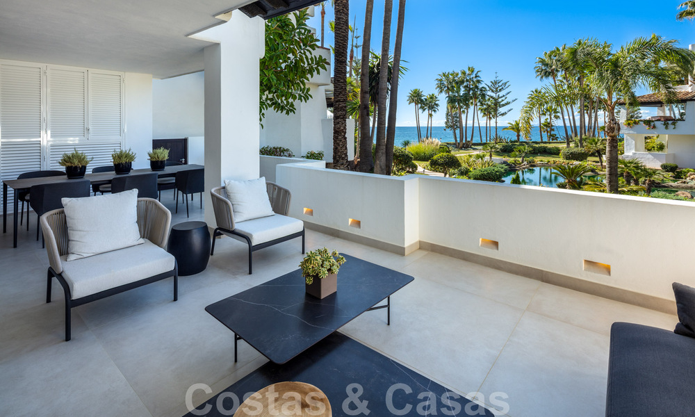 Luxueux appartement rénové avec vue imprenable sur la mer à vendre à Puente Romano - Golden Mile, Marbella 29901