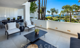 Luxueux appartement rénové avec vue imprenable sur la mer à vendre à Puente Romano - Golden Mile, Marbella 29901 