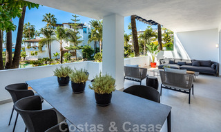 Luxueux appartement rénové avec vue imprenable sur la mer à vendre à Puente Romano - Golden Mile, Marbella 29902 