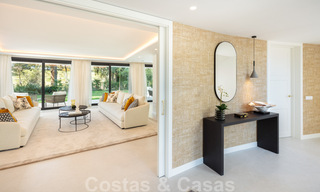 Villa en première ligne de golf élégamment rénovée au cœur de la Golf Valley à Nueva Andalucia, Marbella 30034 