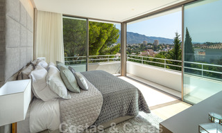 Elégante villa de construction récente avec de belles vues sur la montagne de La Concha à vendrre à Nueva Andalucia - Marbella 30063 