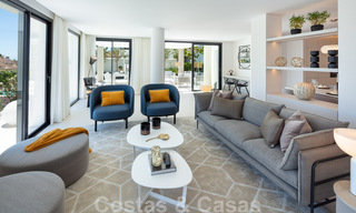 Villa élégante et rénovée à vendre avec de belles vues sur les montagnes, à Nueva Andalucia - Marbella, à quelques minutes à pied des commodités locales 30304 