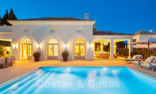 2 nouvelles villas de luxe élégantes et de grande qualité à vendre dans un style classique et provençal au-dessus du Golden Mile à Marbella 30492 