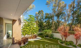 Villa neuve de style contemporain dans une résidence fermée avec vue panoramique sur la mer à vendre à Benahavis - Marbella 30656 