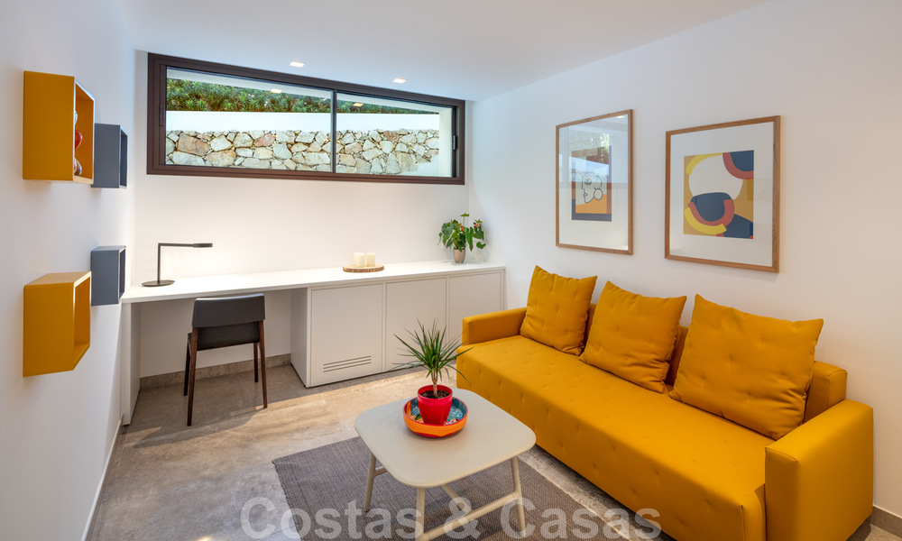 Villa neuve de style contemporain dans une résidence fermée avec vue panoramique sur la mer à vendre à Benahavis - Marbella 30661