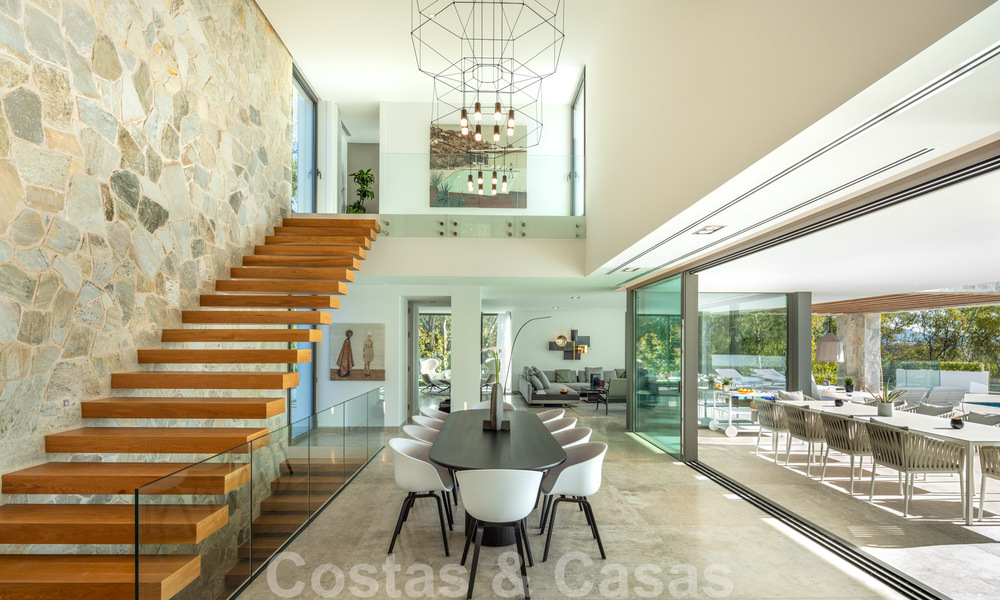 Villa neuve de style contemporain dans une résidence fermée avec vue panoramique sur la mer à vendre à Benahavis - Marbella 30664