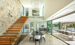 Villa neuve de style contemporain dans une résidence fermée avec vue panoramique sur la mer à vendre à Benahavis - Marbella 30664 