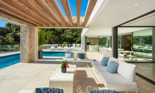Villa neuve de style contemporain dans une résidence fermée avec vue panoramique sur la mer à vendre à Benahavis - Marbella 30665 