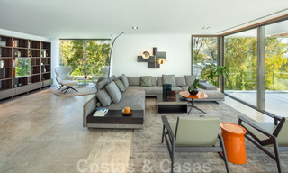 Villa neuve de style contemporain dans une résidence fermée avec vue panoramique sur la mer à vendre à Benahavis - Marbella 30670 